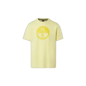 T-shirt con grande logo stampato North Sails Basic image-0