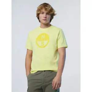 T-shirt con grande logo stampato North Sails Basic image-2