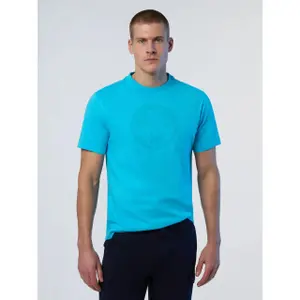T-shirt con grande logo stampato North Sails Basic image-2