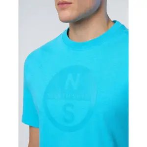 T-shirt con grande logo stampato North Sails Basic image-5