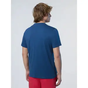 T-shirt con grande logo stampato North Sails Basic image-4