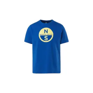T-shirt con grande logo stampato North Sails Basic image-0