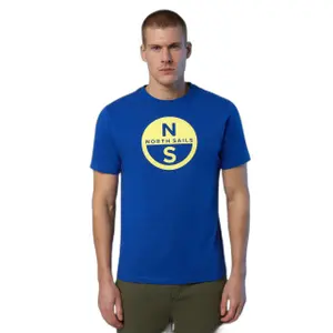 T-shirt con grande logo stampato North Sails Basic image-2