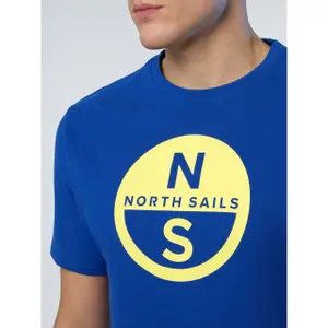 T-shirt con grande logo stampato North Sails Basic image-5