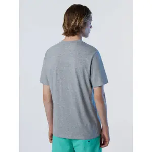 T-shirt con grande logo stampato North Sails Basic image-4