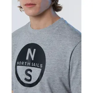 T-shirt con grande logo stampato North Sails Basic image-5
