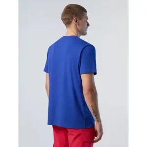 T-shirt con stampa di palme e tasca North Sails image-4