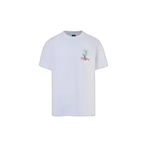 T-shirt estiva fiammata con ricamo di una palma North Sails image-0