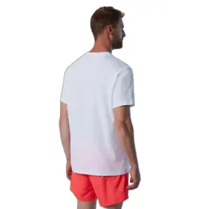 T-shirt estiva fiammata con ricamo di una palma North Sails image-3