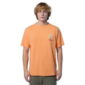 T-shirt estiva fiammata con ricamo di una palma North Sails image-2