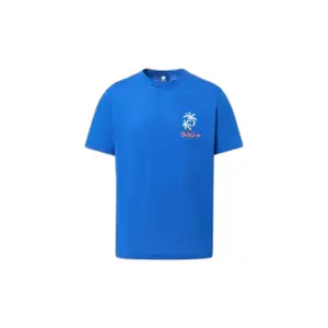 T-shirt estiva fiammata con ricamo di una palma North Sails image-0
