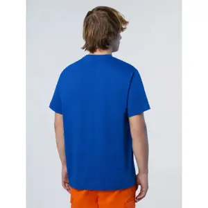 T-shirt estiva fiammata con ricamo di una palma North Sails image-4