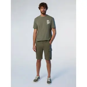 T-shirt svasata con ricamo di palme North Sails image-2