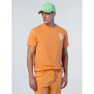 T-shirt svasata con ricamo di palme North Sails image-2