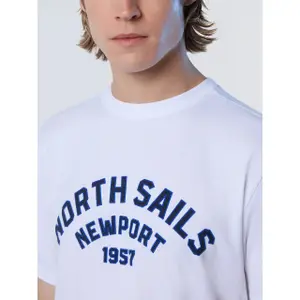 T-shirt comfort fit con stampa Newport North Sails image-5