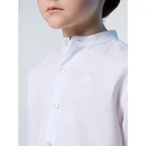 Long-sleeve mandarin collar shirt for kids North Sails image-5