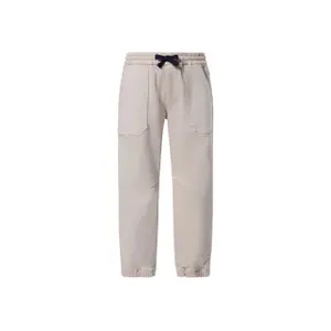 Denim effect joggers with logo for kids North Sails Reprive image-0