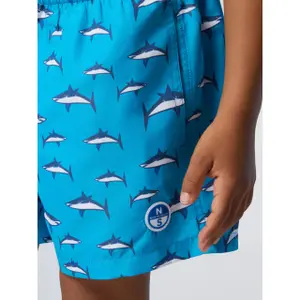 Children's swimming shorts North Sails Allover Volley image-4
