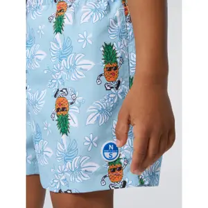 Children's swimming shorts North Sails Allover Volley image-4
