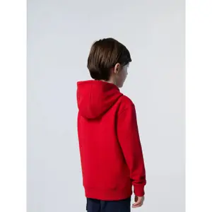 Full zip hoodie with kids' graphic North Sails image-3