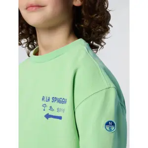 Kids' round neck t-shirt with graphic North Sails image-5
