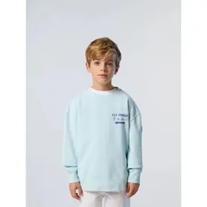 Kids' round neck t-shirt with graphic North Sails image-1