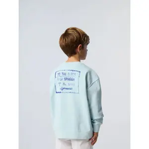 Kids' round neck t-shirt with graphic North Sails image-3