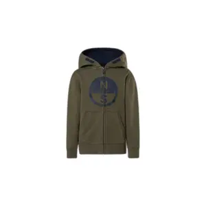 Children's zip-up hooded sweatshirt North Sails Graphic image-0