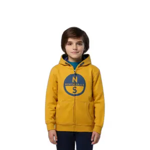 Children's zip-up hooded sweatshirt North Sails Graphic image-1