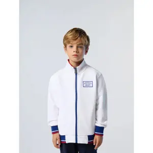 Children's full zip sweatshirt with graphic North Sails image-1