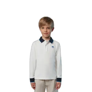 Long-sleeved polo with logo for kids North Sails image-1