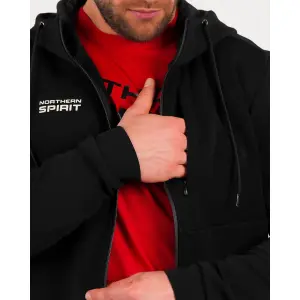 Northern Spirit Cover Zip Up Hoodie image-5