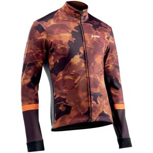 nwb89201314-camo-oran-blk-jacket-northwave-blade-camo-oran-blk