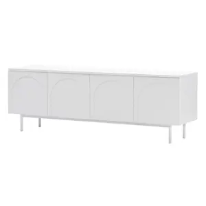 TV cabinet with 4 doors Nova Nook Asthethic image-3
