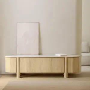 Έπιπλο τηλεόρασης με 4 πόρτες Nova Nook Cecile image-5