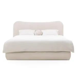 Lit rembourré Nova Nook Dominique 140 cm