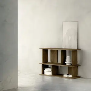 Χαμηλή ραφιέρα με καμπύλες Nova Nook Sala image-3