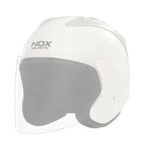 Capacete de motociclista com ventilação superior Nox N220S image-0