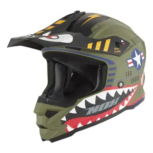 Casque moto cross enfant Nox Premium N761 Fighter