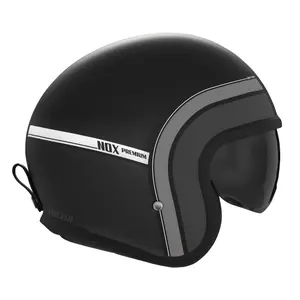Casque moto jet Nox Premium Next Traker