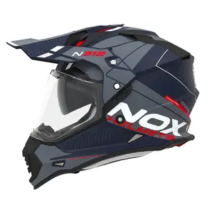 Capacete de motocicleta Nox N312 Drone image-0