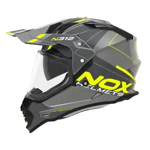 Motorcycle helmet Nox N312 Drone image-0