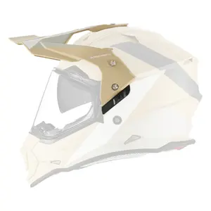 Visière casque de moto cross Nox 312 Block image-0