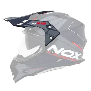Προστατευτική ζελατίνα κράνους motocross Nox 312 Drone image-0