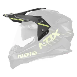 Προστατευτική ζελατίνα κράνους motocross Nox 312 Extend image-0