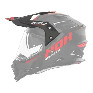 Visière casque de moto Nox N312 Vapor image-0