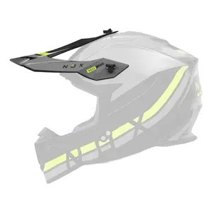 Προστατευτική ζελατίνα κράνους motocross Nox 633 Airshock image-0