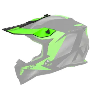 Visière casque de moto cross Nox 633 Fusion image-0