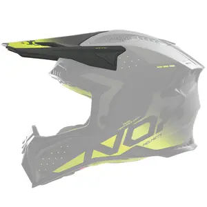 Visera para casco de motocross Nox N634 Gradiant image-0