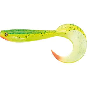 Soft lure Fox Rage Pro Grub UV lemon tiger